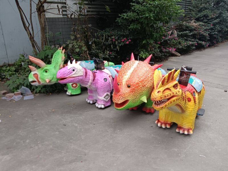 Cartoon Dinosaur Toy Car for Kids Park