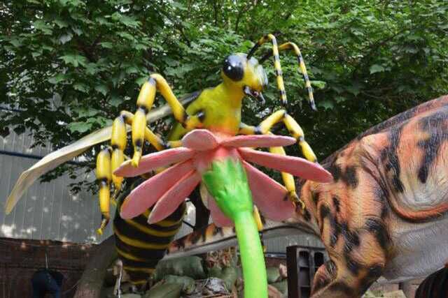 Animatronic Insect For Zoo