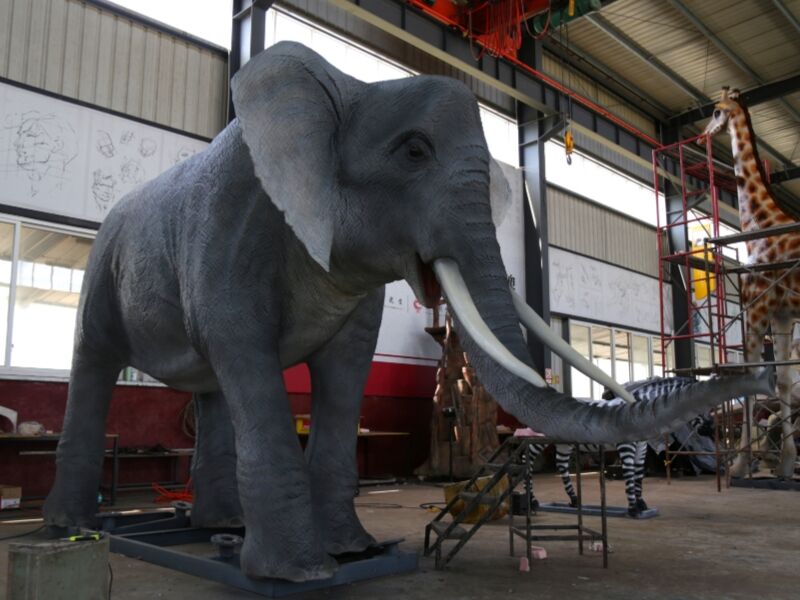 Animatronic Animal Elephant Model