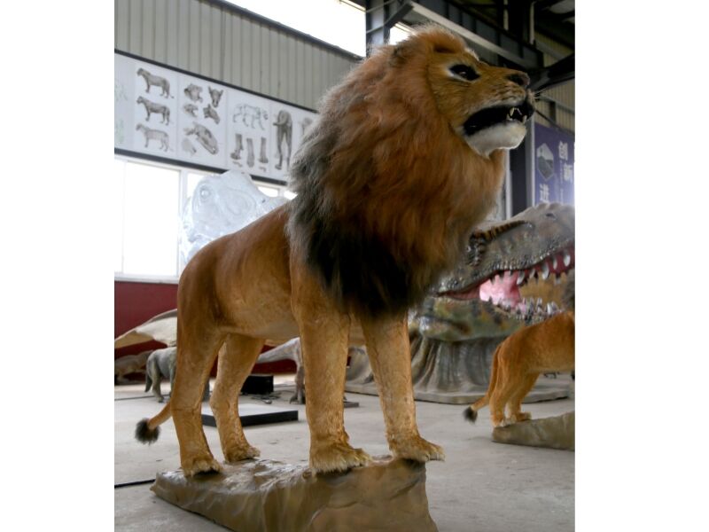 Animatronic Animal Lion Model