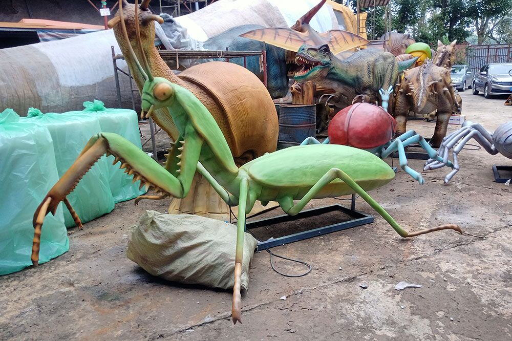 Life Size Animal Animatronic Mantis