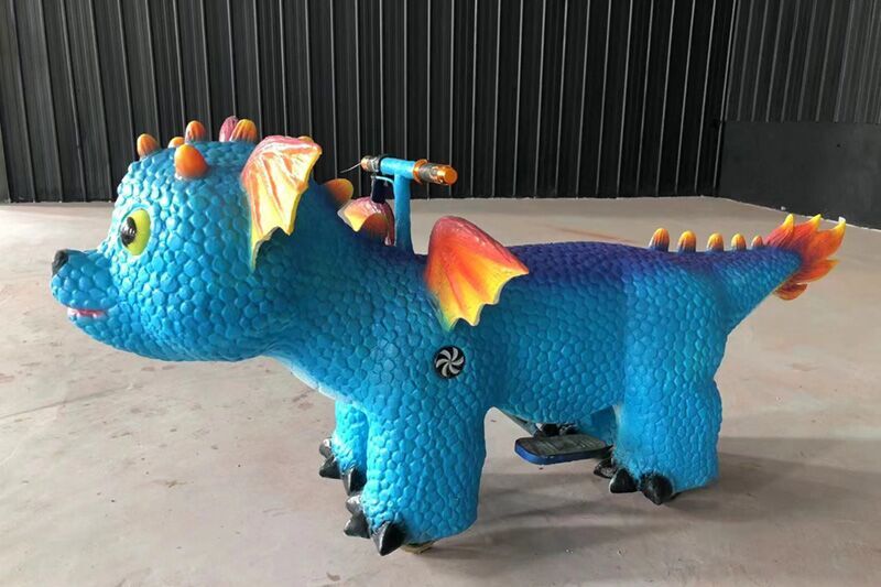 Triceratops Toy Car for Kids Playground