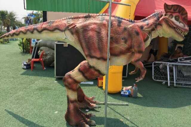 Dinosaur Show Dilophosaurus Costume