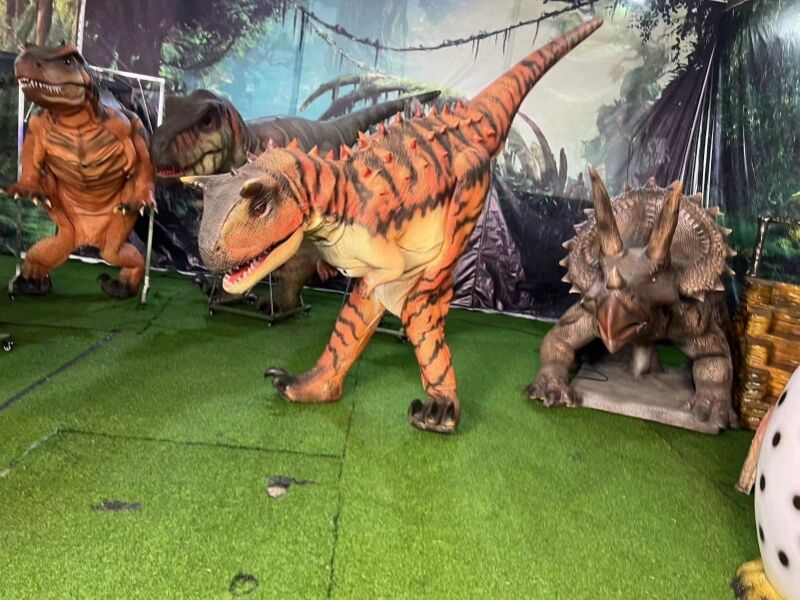 Amusement Park Interactive Dinosaur Costume