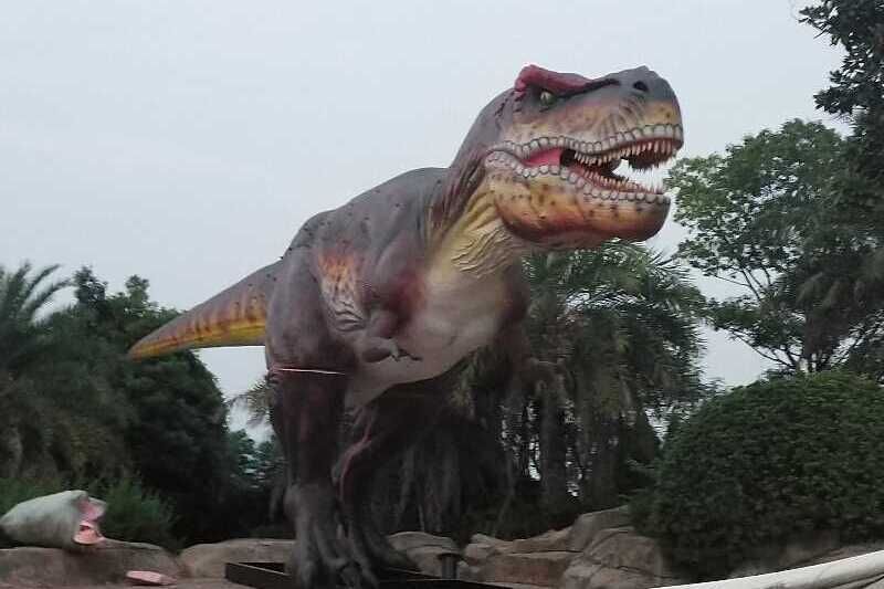 T-rex Dinosaur Park Display