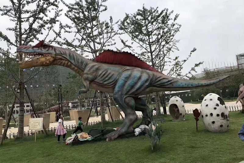 Animatronic Spinosaurus Dinosaur For Resort