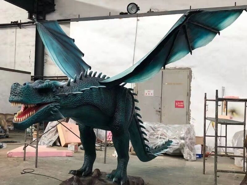 Animatronic Dinosaur Dragon Model Display