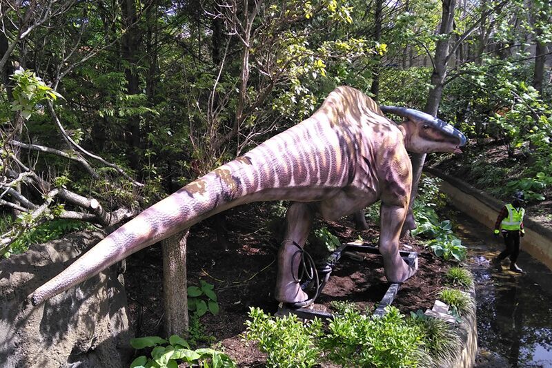 Animatronic Dinosaur Parasaurolophus